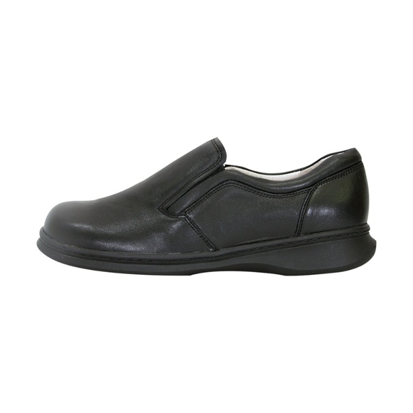 ?24 Hour Comfort Jason Men\'s Wide Width Leather Slip-On Shoes? main image 7